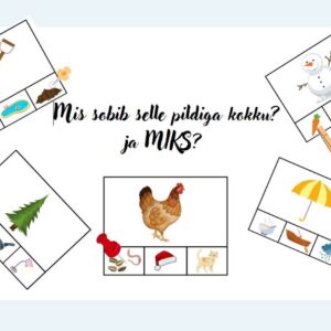 Kellega/millega sobib kokku?